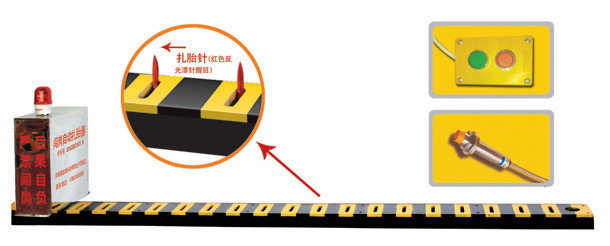 汪清县V3嵌入式闯岗自动扎胎器/阻车器
